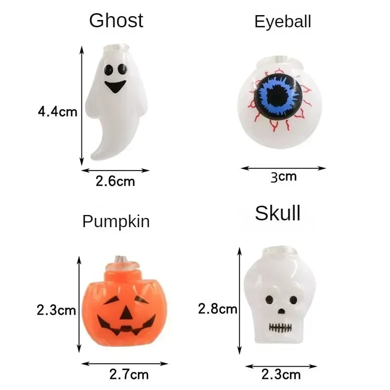 Halloween 1.5m 10 LED Battery Powered String Lights With Ghost Witch Cat Pumpkin Spider Web Skeleton Mummy Pirate Shape Indoor