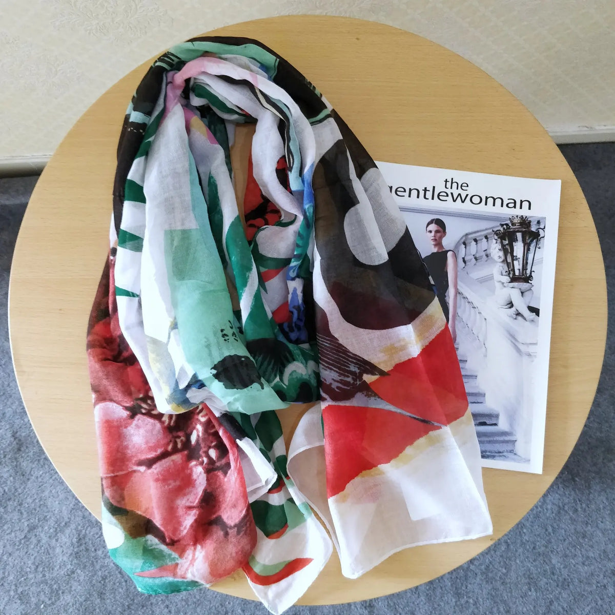 Foreign trade original single Spanish new trend colorful leisure gift shawl scarf scarf