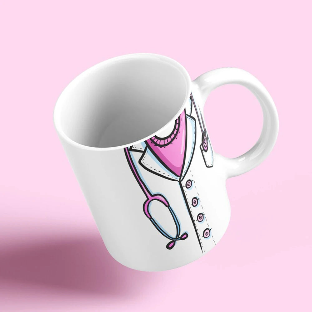 Doc Gifts Doctor Mug - 320ml Ceramic Coffee Cup Gift Milk Mugs hospital office tea cup friends birthday gift mug