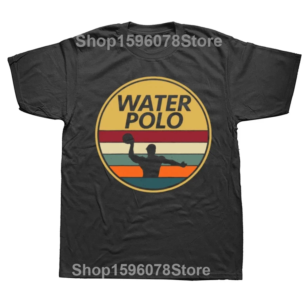 Funny Water Polo Waterpolo T Shirts Summer Style Graphic Cotton Streetwear Short Sleeve Birthday Gifts T-shirt Mens Clothing