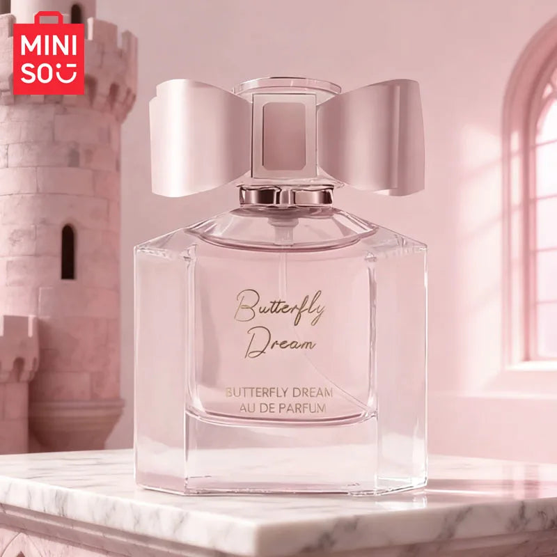 MINISO BUTTERFLY DREAM Women Perfume Original Luxury Floral Eau De Parfum Designer Fragrance For Woman Body Spray 50ML