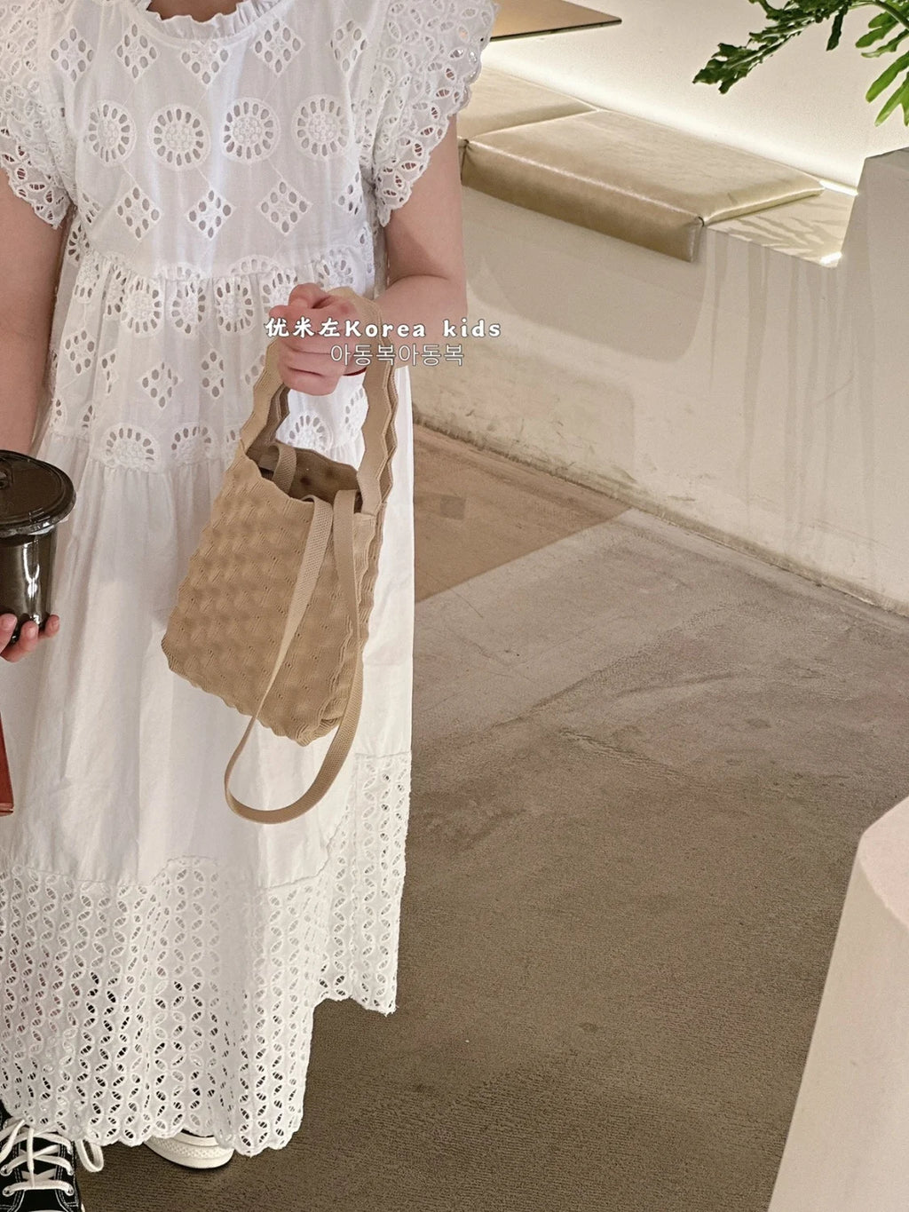 Korean children's clothing girl's dress 2026 summer new children's dress girl small  children's vest princess dress