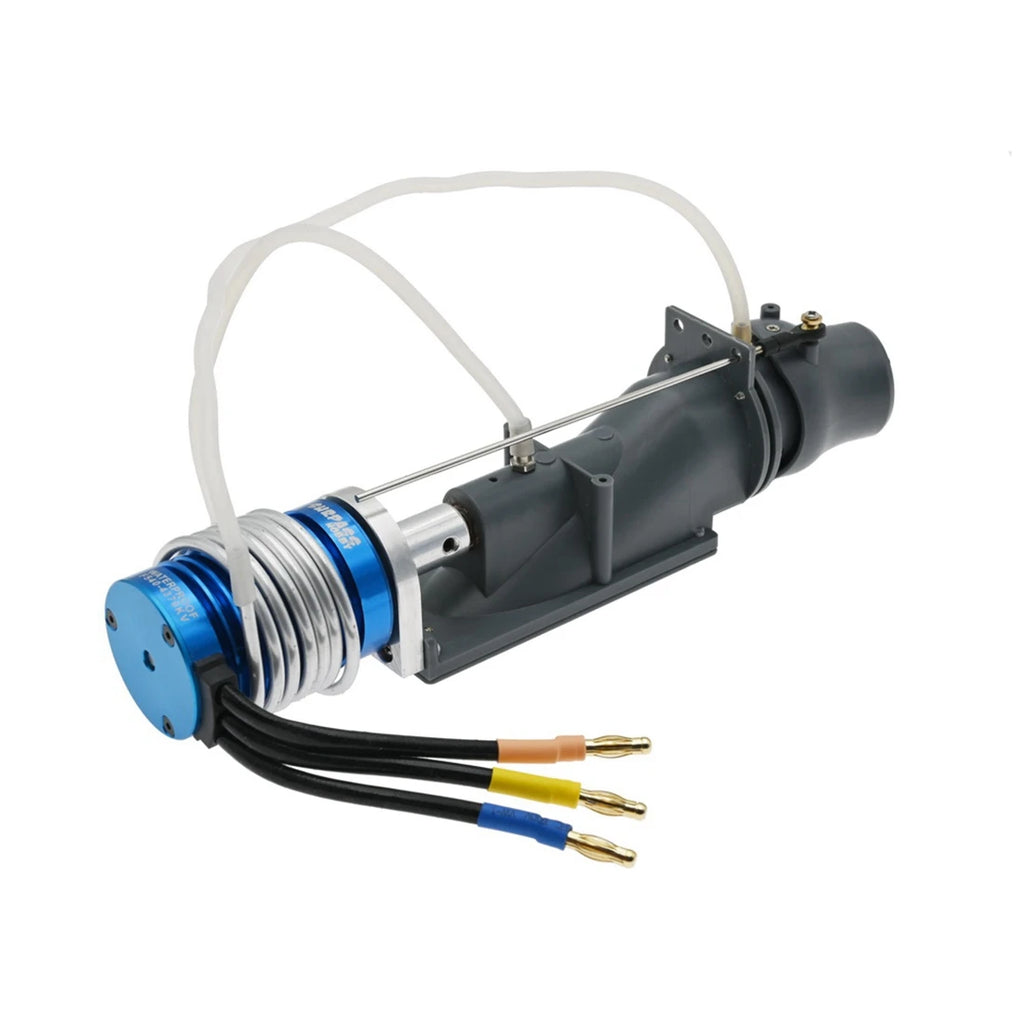 BVBV Water Jet Thruster Power Sprayer Pump Water Jet Pump with 3650 Brushless Motor + Water Cooling Jacket for RC Jet Boat