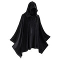 Hooded Cape Halloween cos Costume Death Cloak Medieval Hooded Cloak Cosplay Clothing Party Clothes Witch Vampire Long Cape Cloak