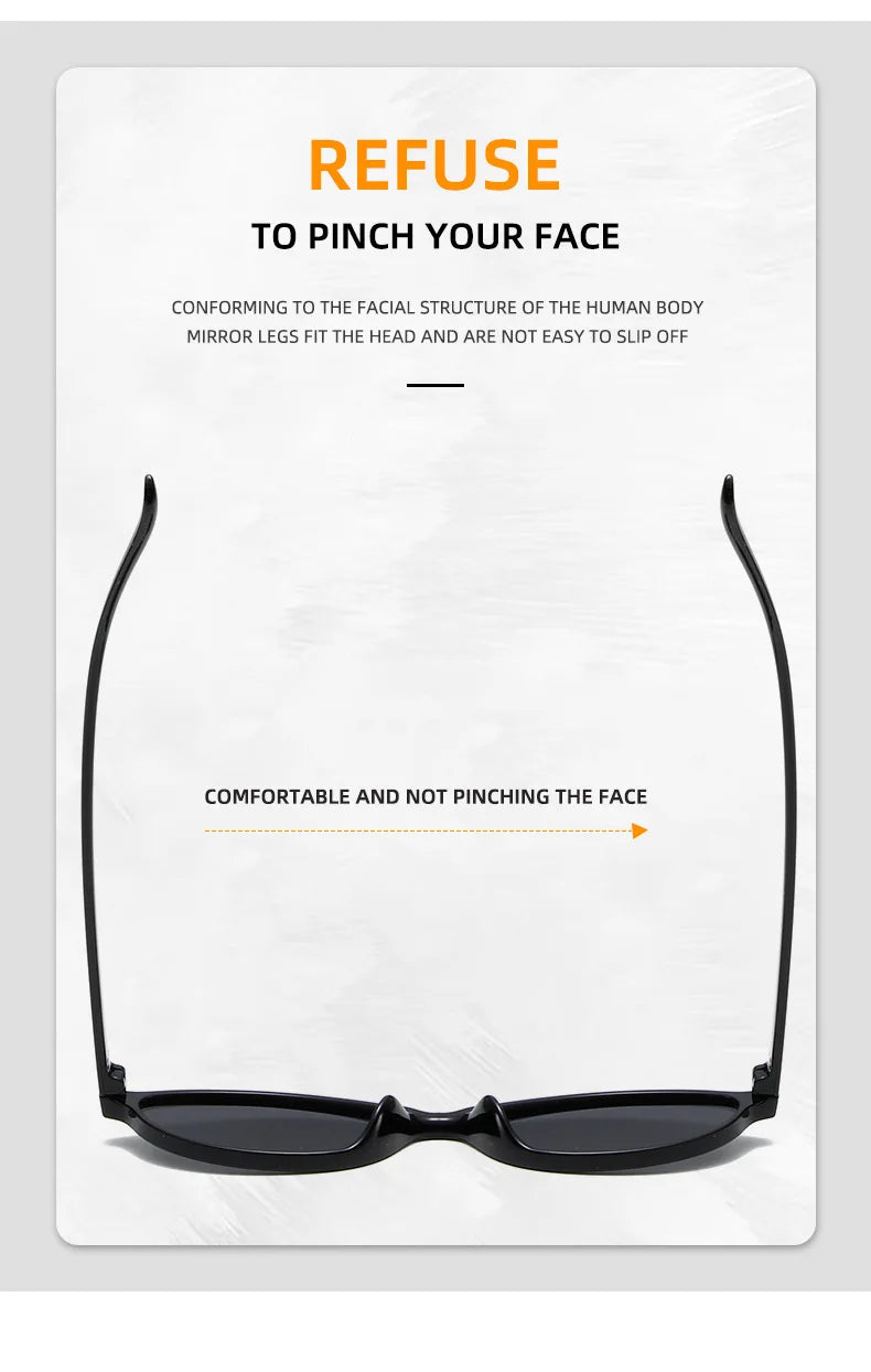 Sexy Small Oval Women's Sunglasses 2024 New Fashion Black Brown Sun Glasses Ladies Shades Trends Summer Unique Eyewear Men