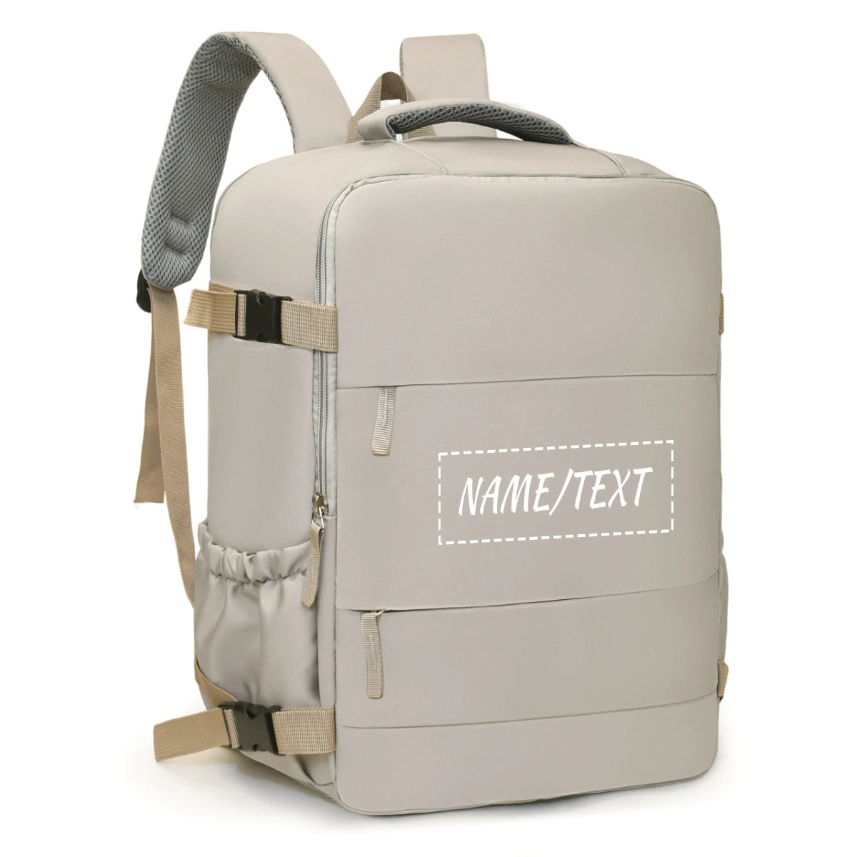 High-end logo custom backpack luggage bag student school bag female business trip computer bag travel backpack exclusive diy