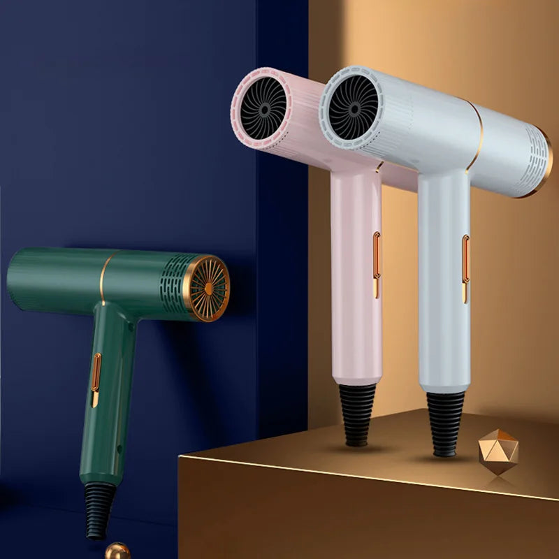 2025 Professional Hair Dryer Negative Ionic Blower High-speed Electricturbine Drier Constant Temperature Quickdrying Hair Tool