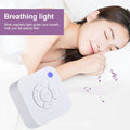 Mini White Noise Sound Machine Sleep Soother With 9 Soothing Sounds Breathing Light Timer Type-C Charging For Baby Adult Travel
