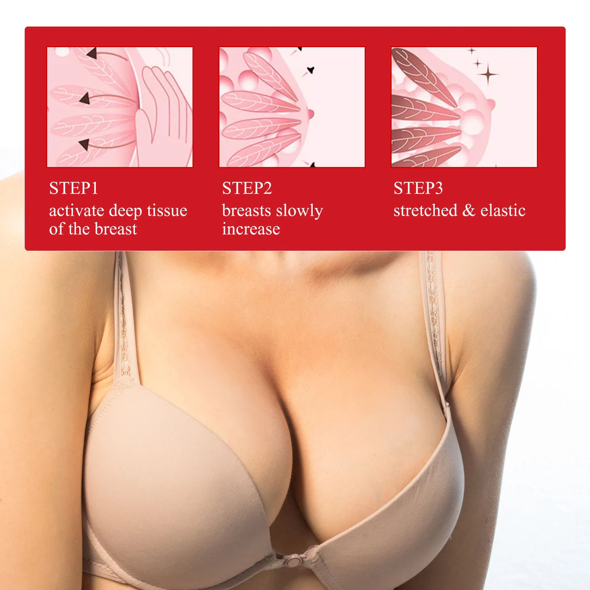 Breast Enlargement Essential Oil Frming Enhancement Breast Enlarge Big Bust Enlarging Bigger Chest Massage Breast Enlargement