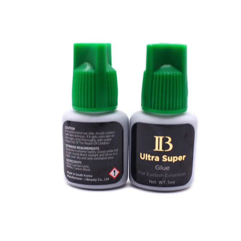 I-Beauty IB Ultra Super Kleber für Wimpernverlängerungen 5ml IB Kleber Grüne Kappe Falsche Wimpern Klebstoff Make-up Werkzeuge Großhandelsshop