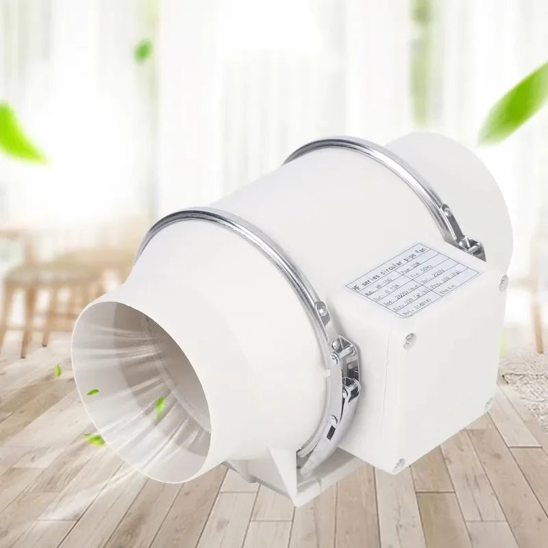 Duct Round 3 Inch 4 Inch 5 Inch 6 Inch Exhaust Ventilation Fan Kitchen Household Extractor Fan Bathroom Exhaust Fan