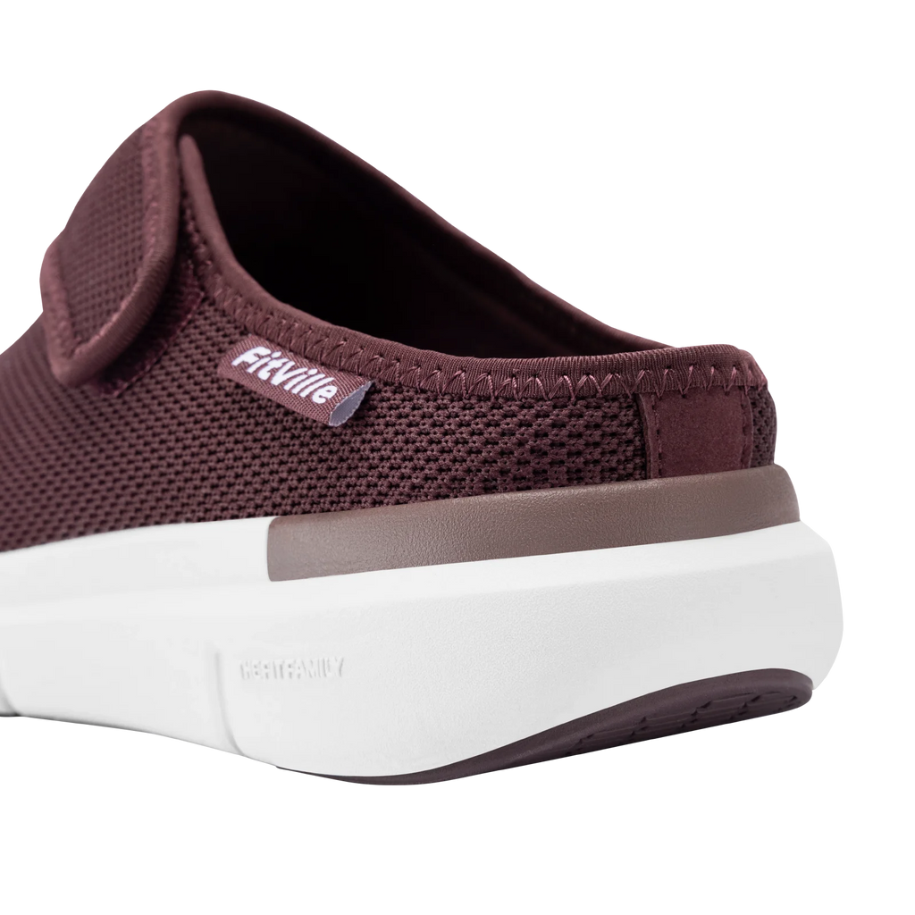 FitVille Damen Orthopädische Hausschuhe Breite Fleece-gefütterte Clogs mit Fußgewölbestütze Erholungs-Pantoletten Bequeme Slip-On-Schuhe