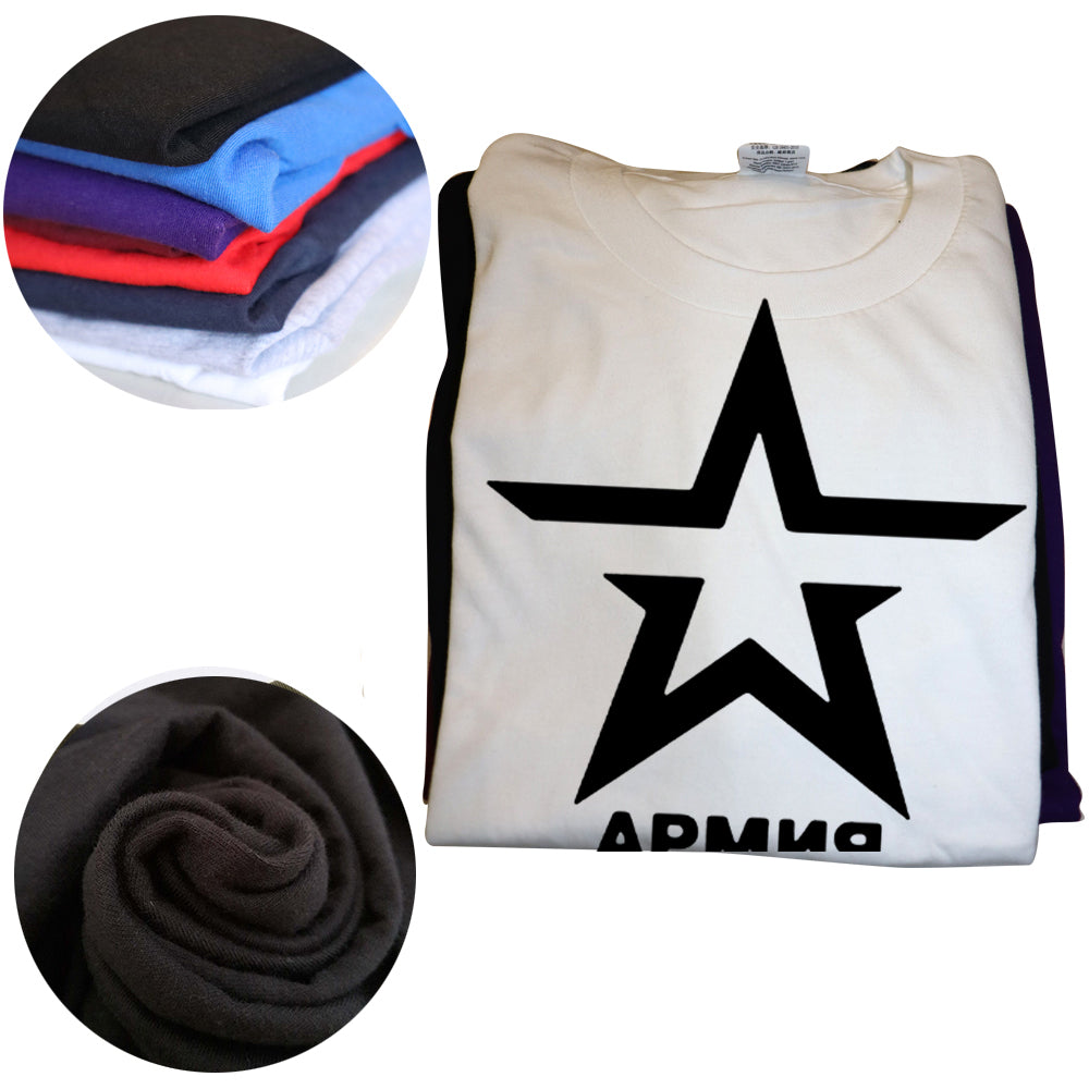Sommerarmee Russlands Baumwolle Herren T-Shirts Kurzarm O-Ausschnitt Herren Lustige Retro Jungs Männliche T-Shirts Oberteile