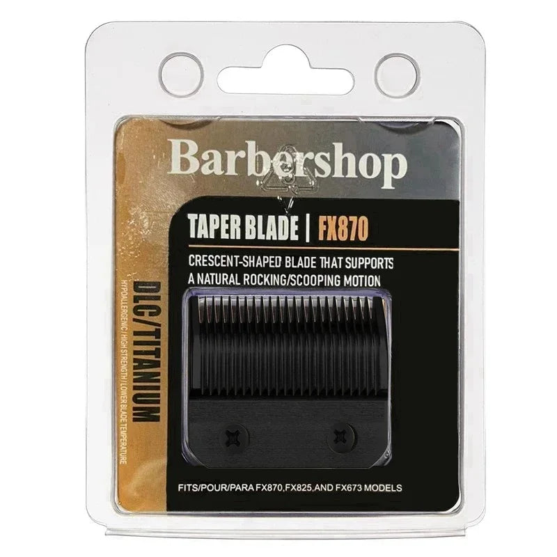 FX803B Professional Blades Compatible With BaByliss PRO Barberology FX870, FXF880, FX810, FX825, FX673N Clippers For BaByliss