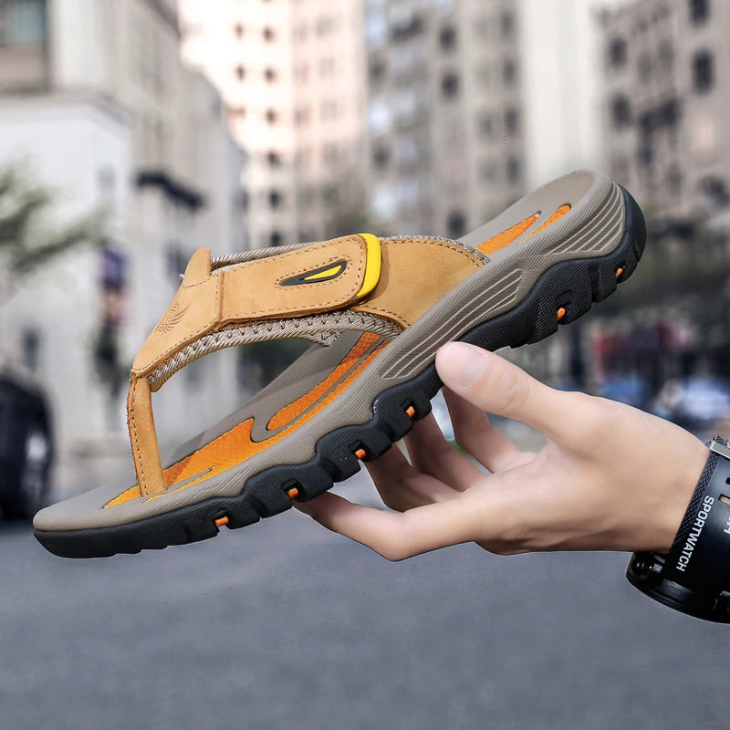 Beachschuhe für Herren Mode Outdoor Herren Sandalen Flip Flops Rutschfeste Atmungsaktive Sneaker Herren Sportschuhe 2025 Neuankömmling Sommer