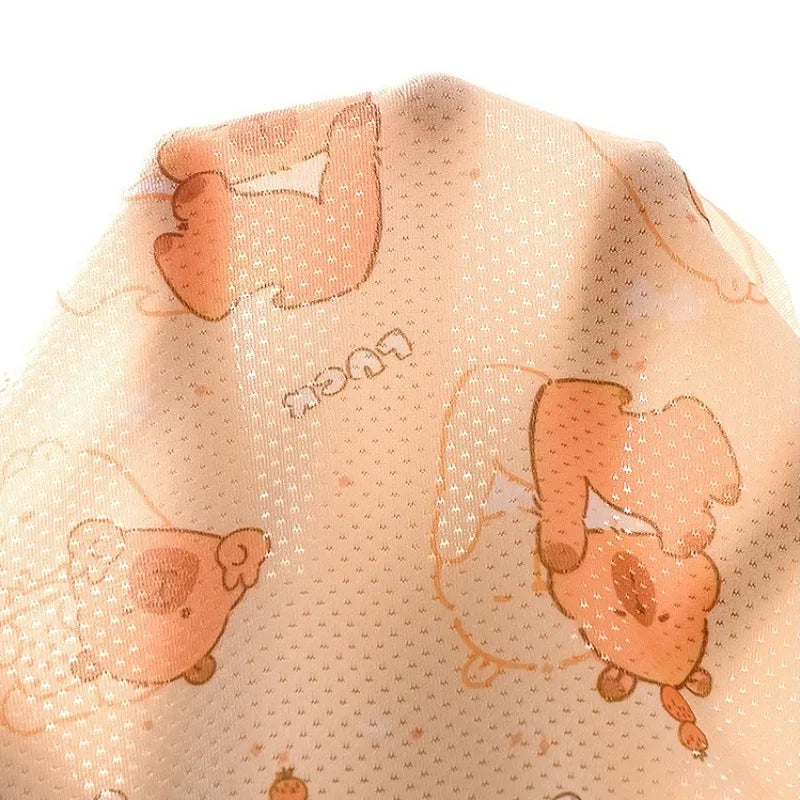 4PCS Summer Kid Mesh Breathable Panties for Boy Soft Comfort Antibacterial Knickers 3+y Young Child Cute Cartoon Print Underwear
