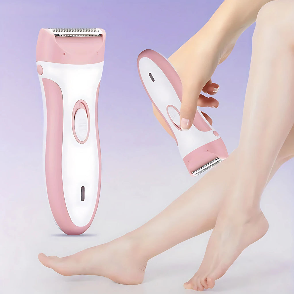 Women Body Trimmer Shaver Electric Underarm Hair Razor Arm Leg Bikini Line Groin Hair Trimmers Rechargeable Battery Grooming Kit