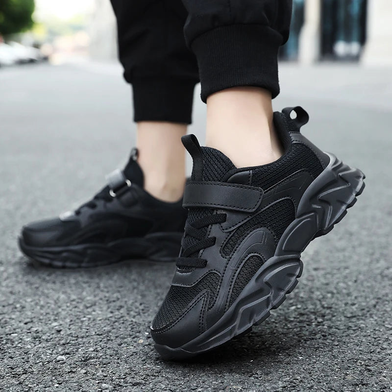 Children Tennis Sneakers Girls Lightweight Breathable with Soft Soled Sports Outdoor Shoes Boys Casual Running Footwear