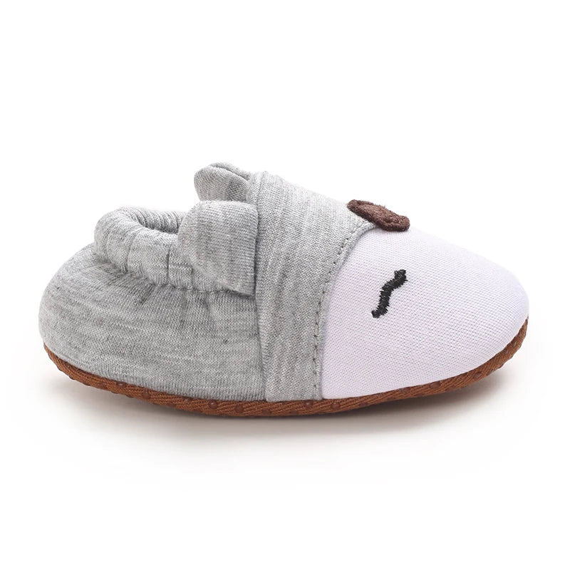 0-1Year Fashion Casual Shoes CartoonBaby Shoes Newborn Boy Girl First Walker Cute Spring and Autumn Pure Cotton Warm Soft Bottom