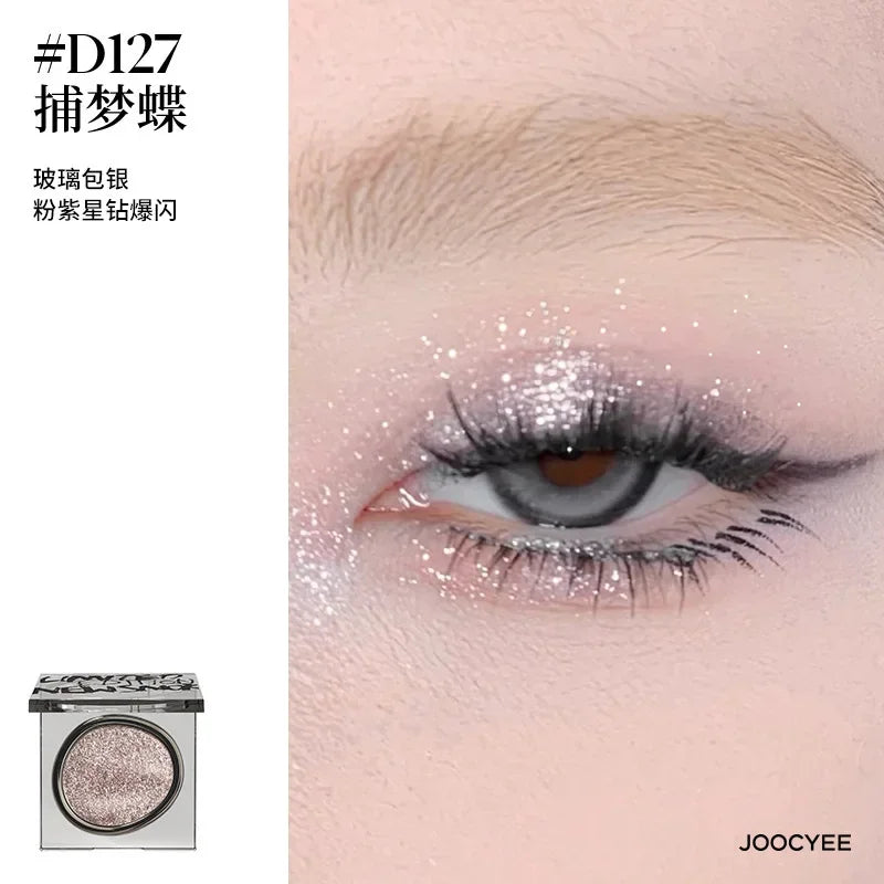 Joocyee Monochrome Eyeshadow Matte Chameleon Powder Smoked Sparkling Pearlescent Shining Earth Tone Color Eye Shadow Palette