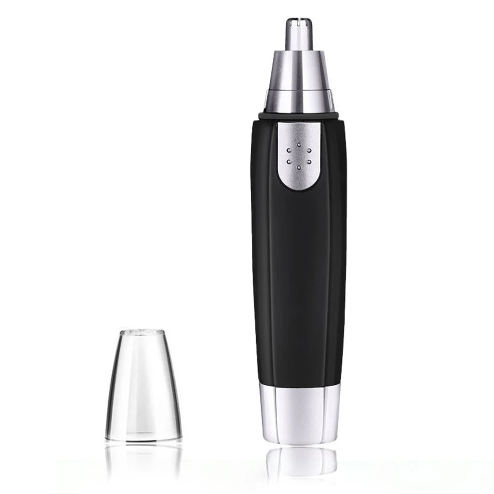 2026 Nose Hair Ear Trimmer, For Men Stainless Steel Manual Washable Portable hair remover Battery-powered(Without battery)