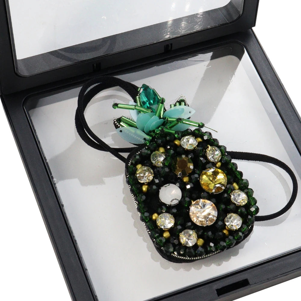 Aufnäher Perlen Pailletten Strass Früchte Schmetterling Fisch Seepferdchen Perlen Quasten, DIY zum Verzieren von Taschen Kleidung Schlüsselbändern
