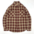 2025 Autumn New Japanese Retro Long-Sleeve Turn-down Collar Plaid Shirt Men's Fashion 100% Cotton Washed Loose Casual Blouses