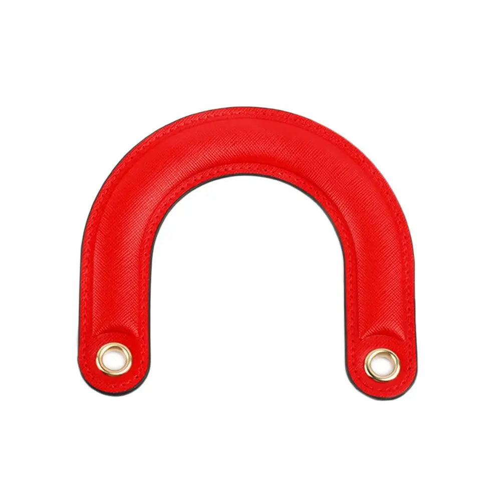 1PC Detachable PU Leather Bag Handles Handmade Handbag Strap Purse Handles Short Bag Belt DIY Bag Replacement Accessories