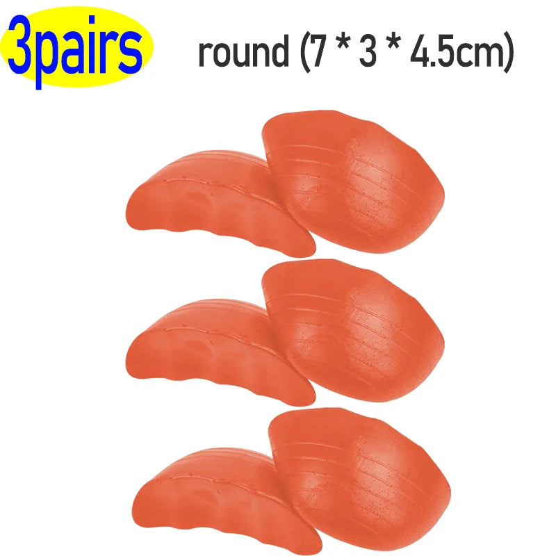 Sponge Forefoot Toe Plug Cushion Forefoots Insert Pads Women Adjust Reduce Shoe Size Pain Relief High Heel Filler Insoles