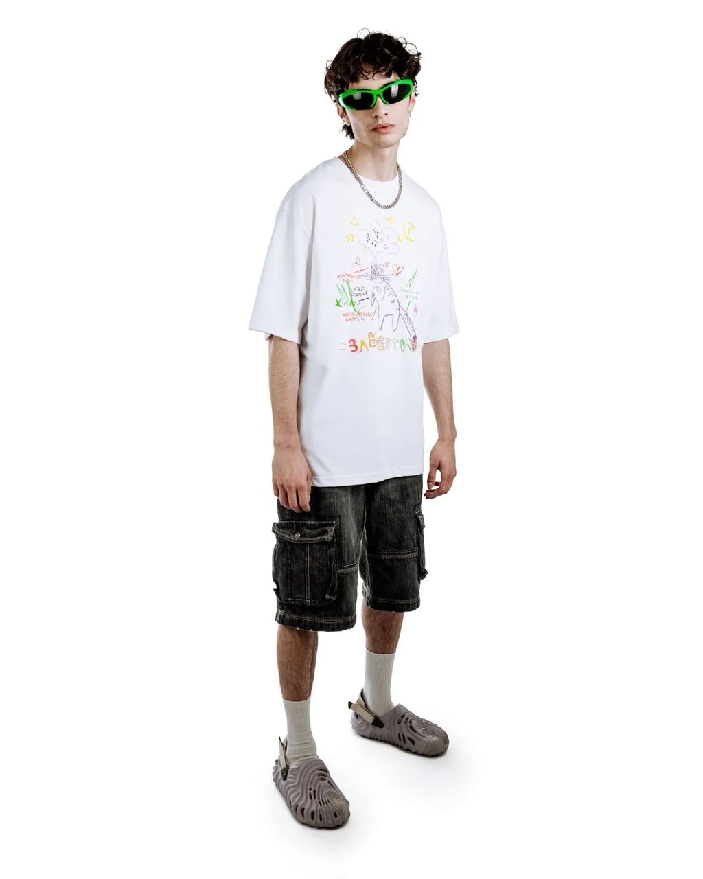Streetwear Men's Clothing Cotton Cat Graphic Print Korean Fashion Harajuku Goth Y2k Hip Hop Short Sleeve Top Tee Oversize Tshirt