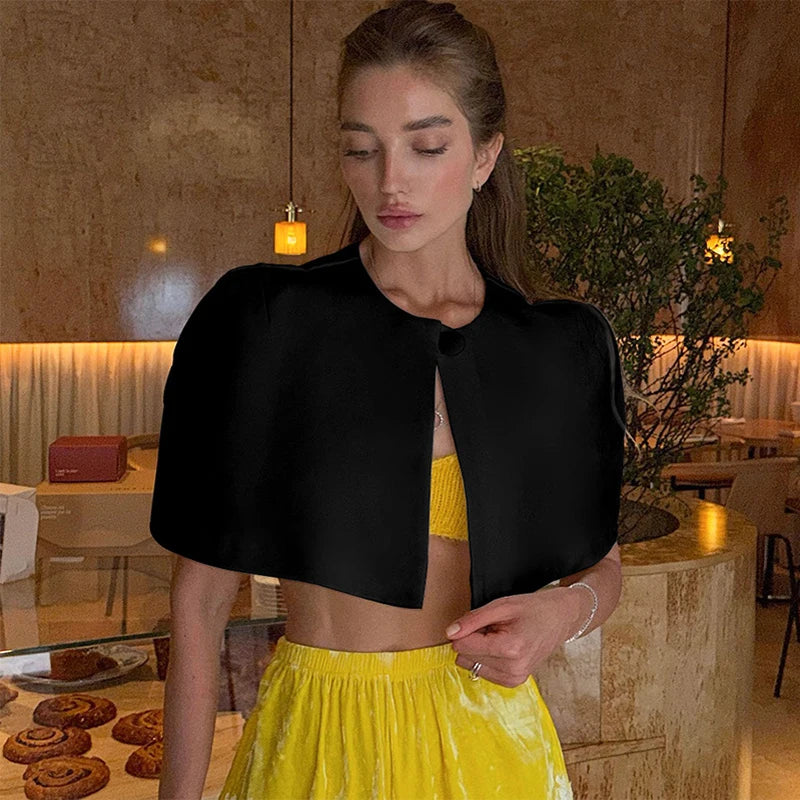 Elegant Lace Velvet Patchwork Women Top Flare Long Sleeve O-neck Split Female Blouse 2026 Spring Summer Lady Clothes New