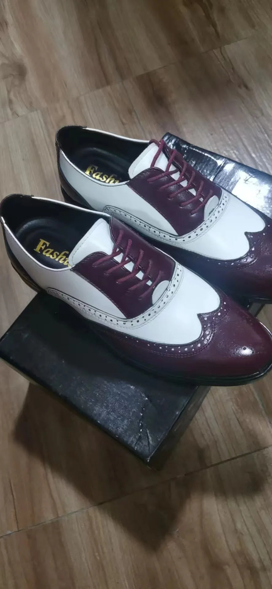 Oxfords Men's Leather Shoes Formal Shoes for Men Brogues Oxfords Male Wedding Party Office Business Shoe Man Zapatos De Hombre