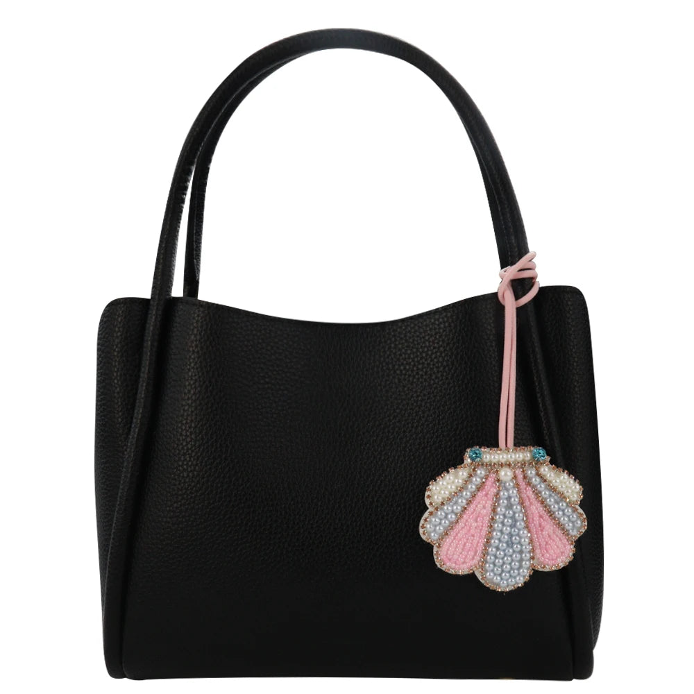 Aufnäher Perlen Pailletten Strass Früchte Schmetterling Fisch Seepferdchen Perlen Quasten, DIY zum Verzieren von Taschen Kleidung Schlüsselbändern