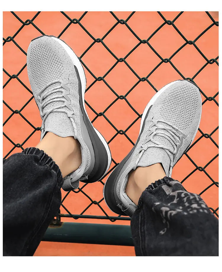 NEW Mijia Sport Shoes 4 Lightweight Ventilate Elastic Knitting Leisure Shoes Breathable Non Slip Sneaker Running Trainer Sneaker