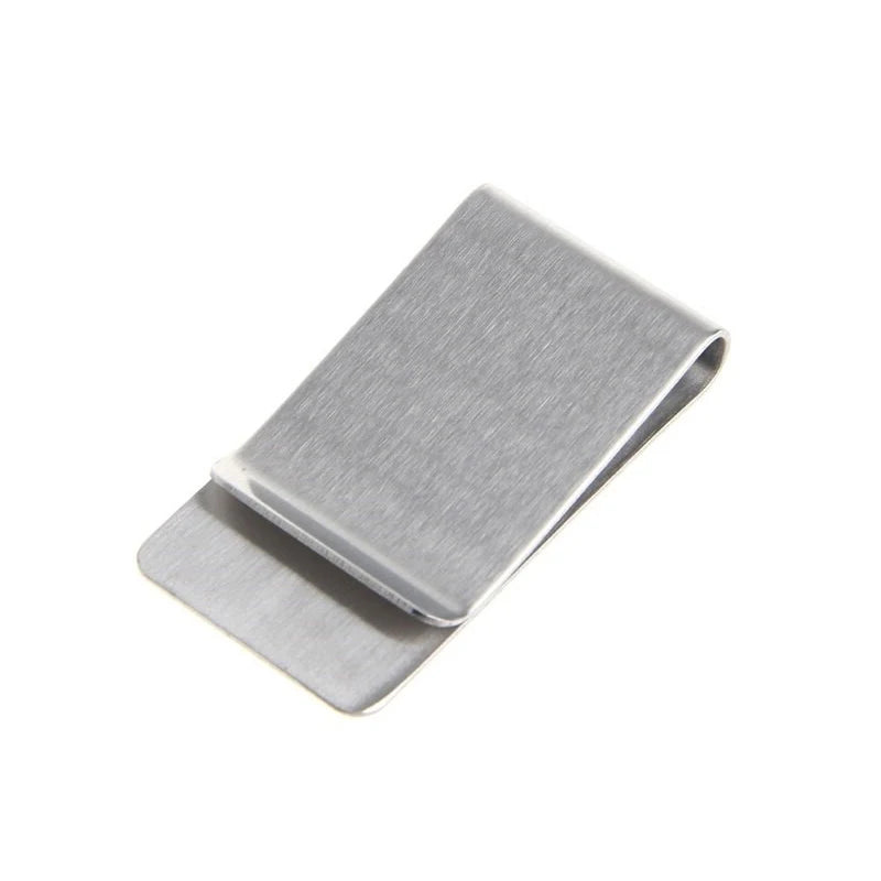 New Fashion Men's Pocket Money Clip Dollar Metal Clamp Card Clips Card Purses Women Metal Clamp For Money Cash Holder