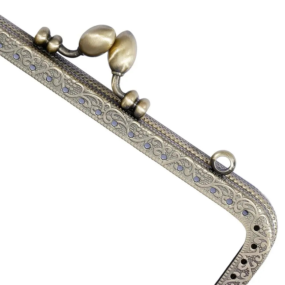 DIY Craft Bag Frame Buckle Handle Bag Accessories Bag Kiss Clasp Lock Purse Frame Purse Frame Kiss Clasp Purse Clasp Frame