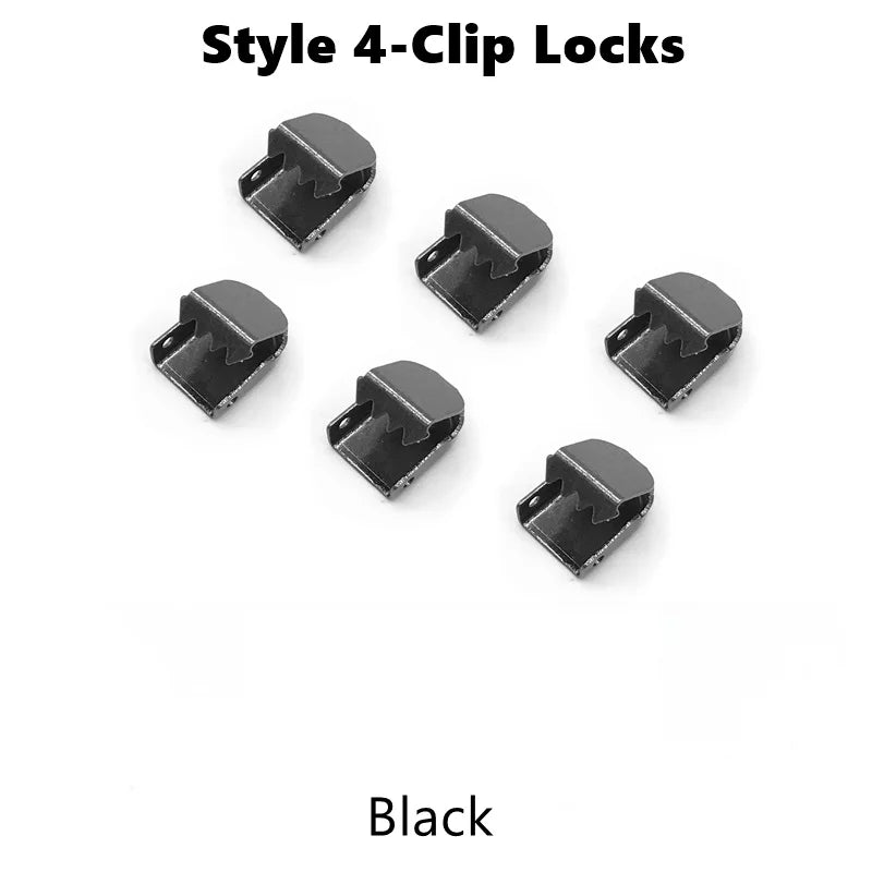 Fashion Metal Shoelace Magnetic Buckle Shoes Accessories Sneaker Kits Metal Laces Buckle 4 Style Shoe Decorations