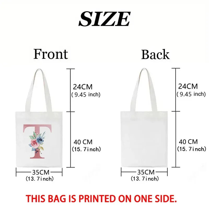New York printed Women Shoulder Bags Reusable Casual Girl Handbags Gift Canvas Lady Tote Handbag Large Capacity Shopping Bag