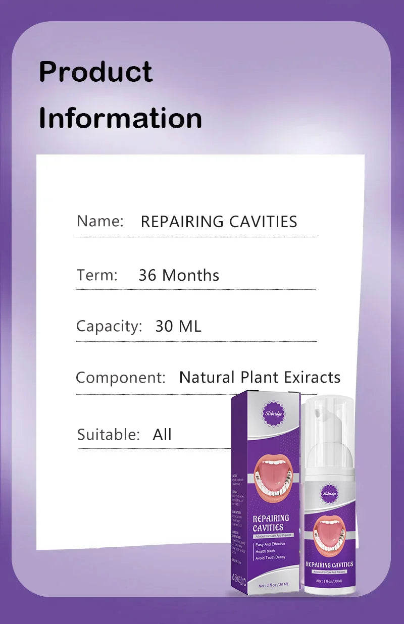 Anti Caries Tooth Decay Healing Cavities