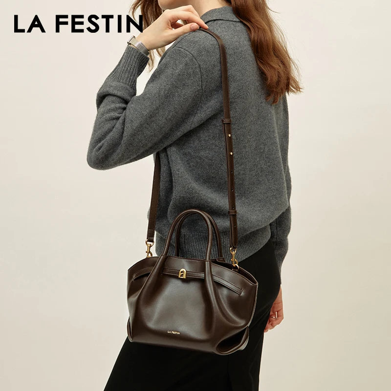 LA FESTIN Original Handbags Women Trend Shoulder Bag Female bags Large Capacity Tote Bag Crossbody Bag Fashion Designer Lady Bag