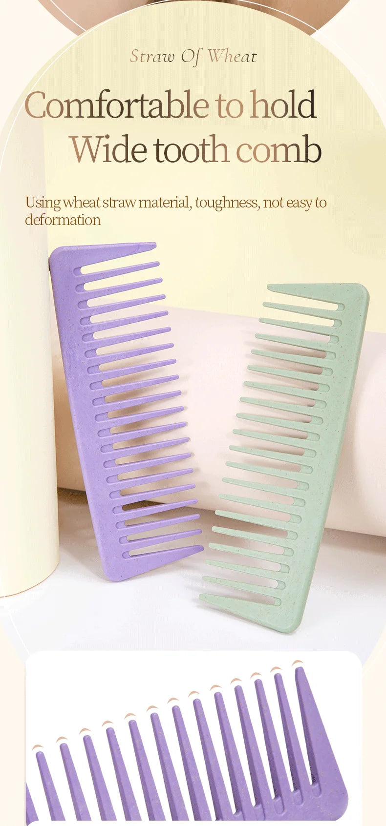 2pc Magic Detangling Boxed Comb Set  Anti-static Massage Hair Brushes Detangle Air Cushion Hairbrush Comb Festival Gift Box Comb