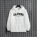 Newest California Mens Hoodie Urban Streetwear Top Fashion Hip Hop Hooded Sweatshirt Male Trendy Casual Hoody Autumn Winter Wear