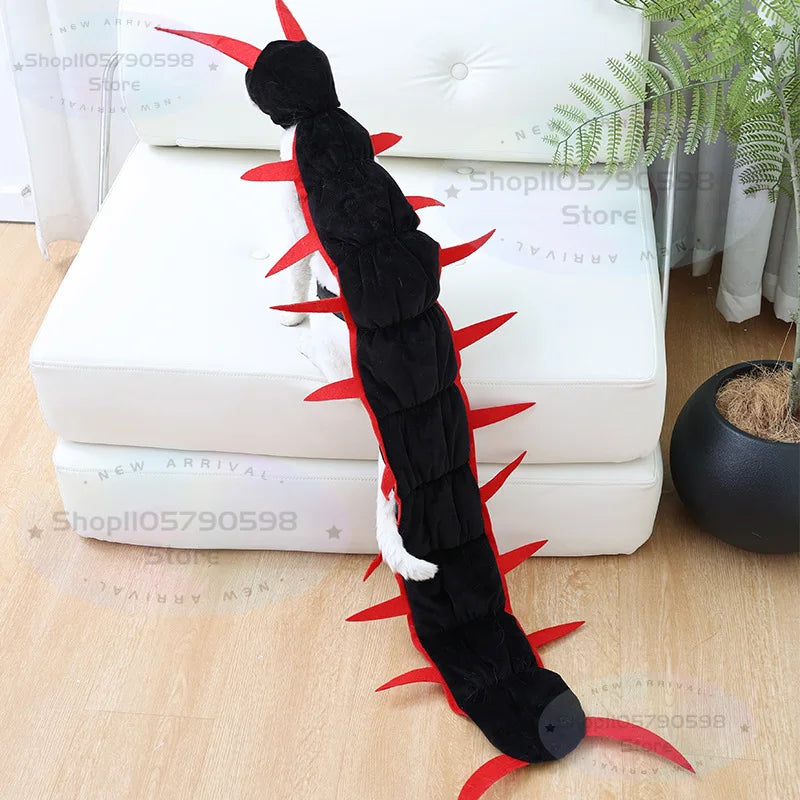 Halloween Pet Centipede Costume, Funny Cat Dog Cosplay Outfit,Spooky Insect Pet Dress Up for Halloween Party,Pet Cosplay Apparel