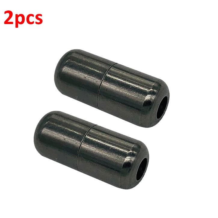 Shoelaces Semicircle Buckles No Tie Buckle Connector for Shoes Sneakers Shoelace Quick Shoe Laces Lazy Metal Capsule Lock