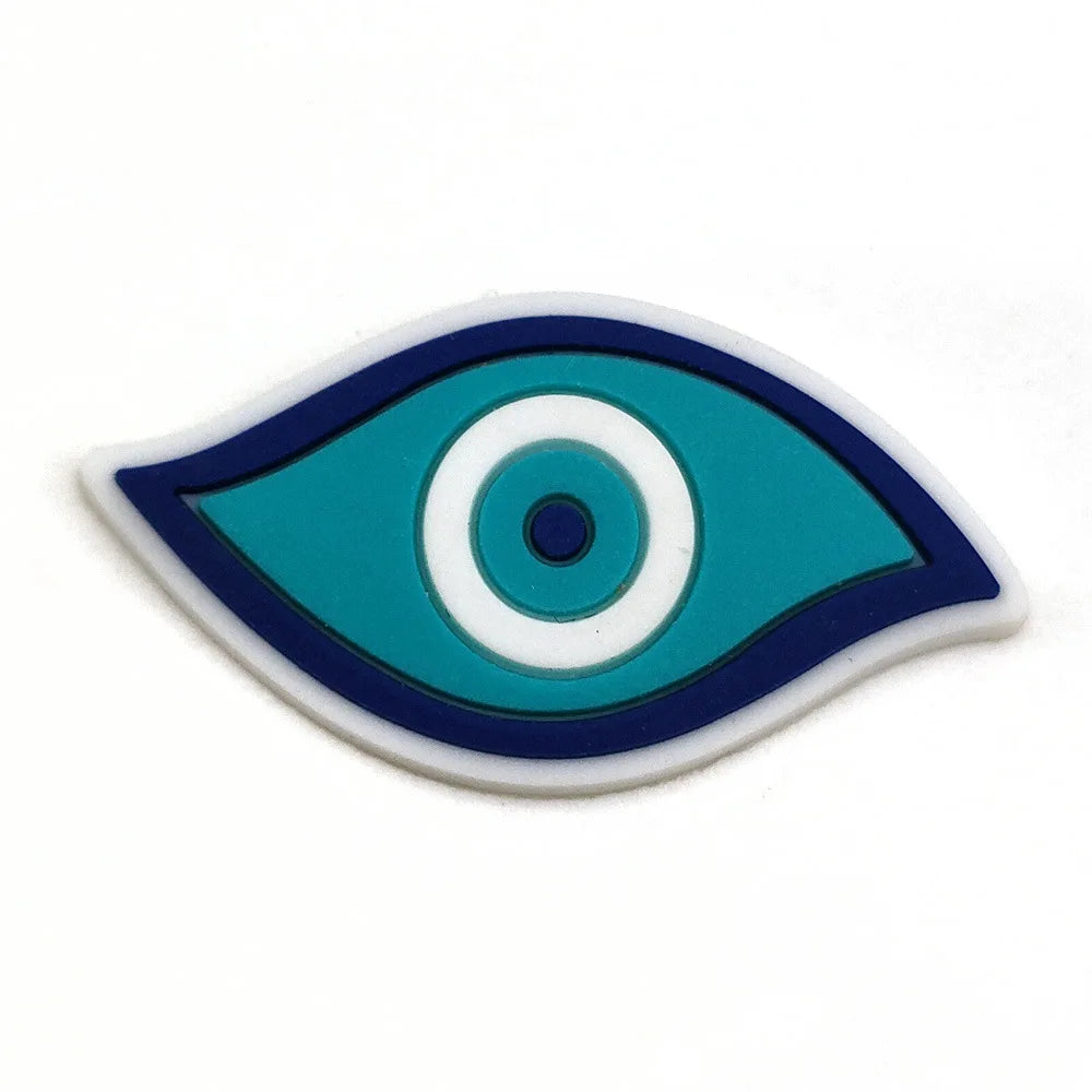 Eyeball Shoe Charms for Crocs Accessories Men Women Colorful Evil Hand Fashion Garden Sandals Buckle Decorations Pins Kids Shoes
