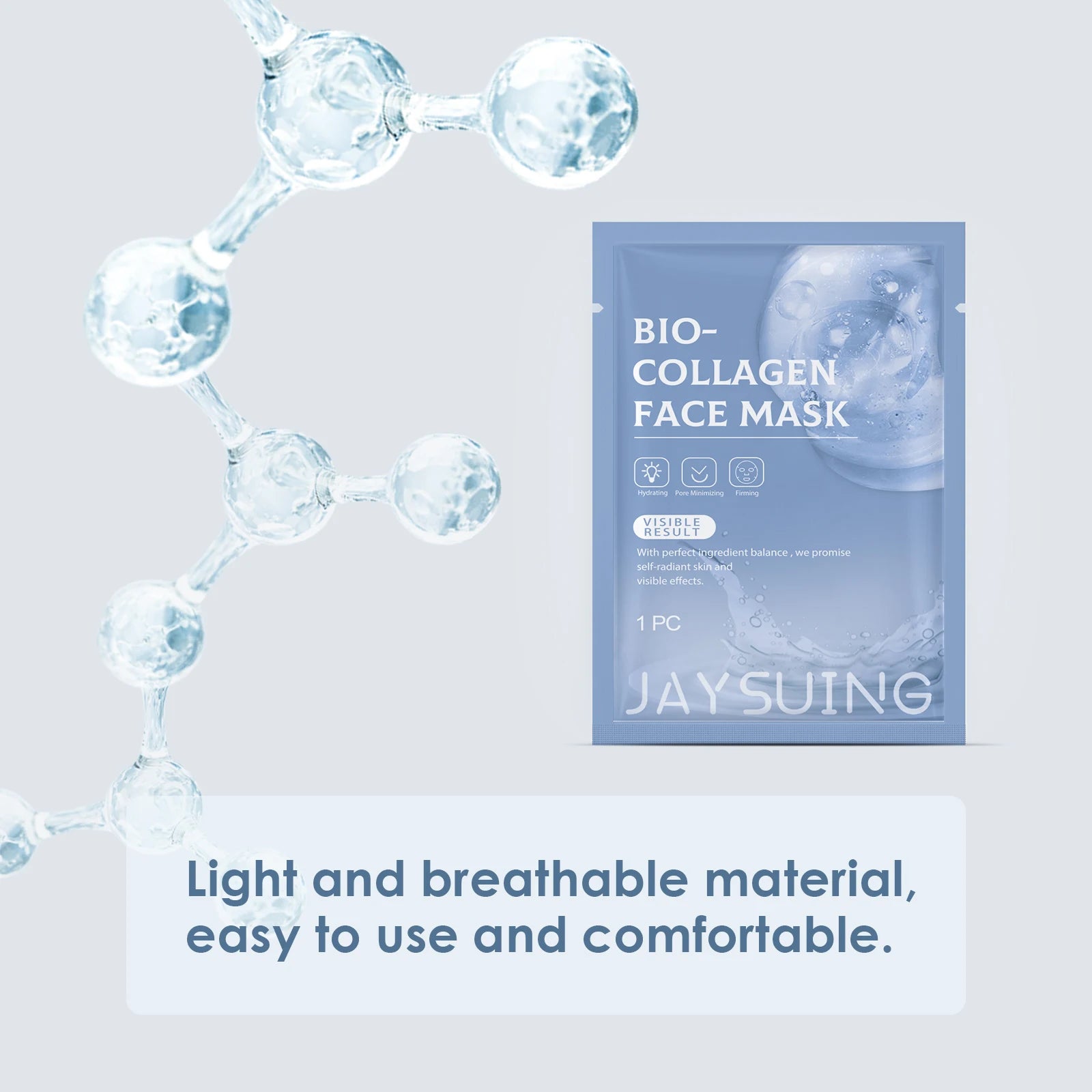 Collagen Mask Korean Overnight Hydrating Face Mask Hyaluronic Acid Anti-Wrinkle Firming Shrink Pores Deep Elasticity Skin Care