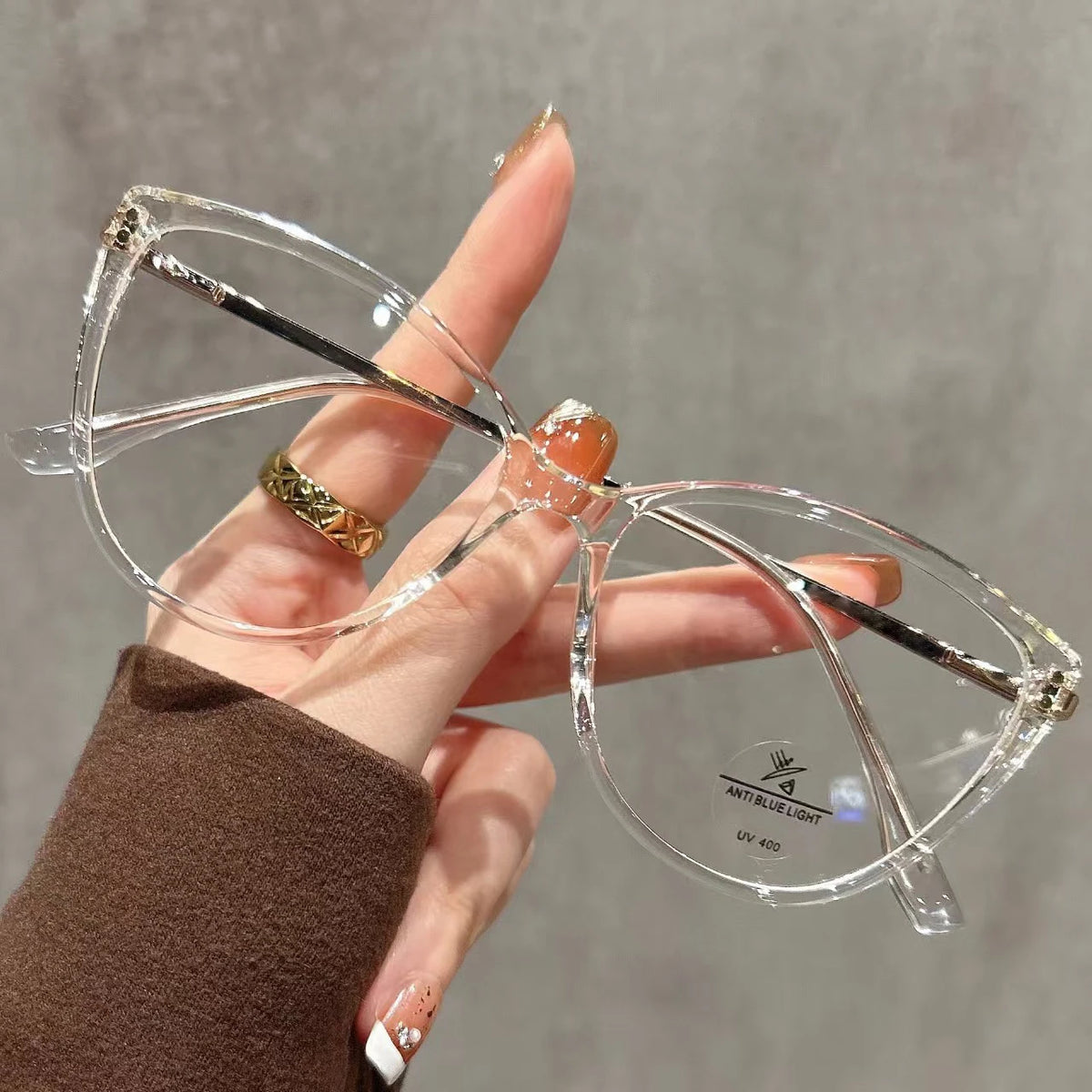 Retro Cat-eye Reading Glasses For Women Elegant Frame With Blue Light Blocking Lightweight And Stylish ReadingGlasses 9216