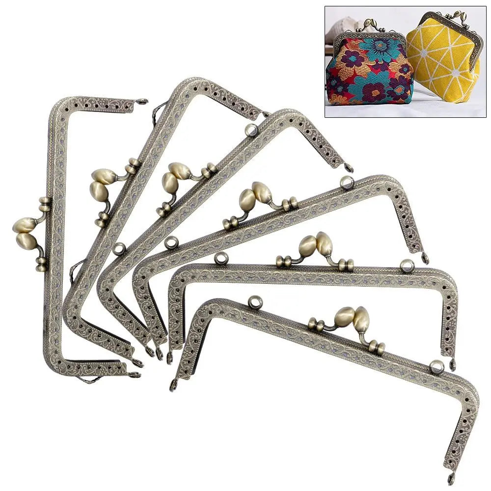 DIY Craft Bag Frame Buckle Handle Bag Accessories Bag Kiss Clasp Lock Purse Frame Purse Frame Kiss Clasp Purse Clasp Frame