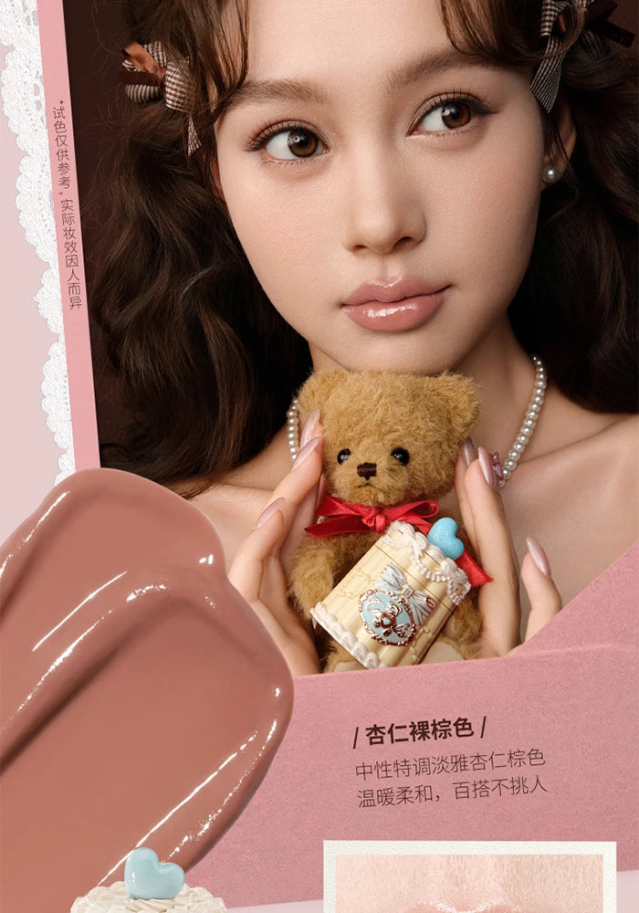 FLOWER KNOWS THE SWEETIE BEAR COLLECTION Coating Lip Jelly SOFT LIP STICK,Hydrating Gloss,Moisturizing Tint,Shine & Glow Finish