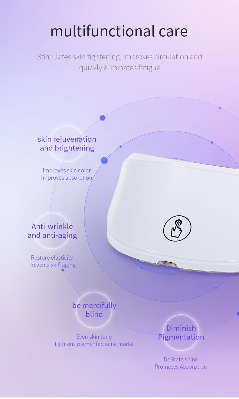 Practical Neck Anti-aging Mask Skin Tightening Lifting Neck Beauty Device Brighten Skin Rejuvenation Improve Neck Muslc Sagging